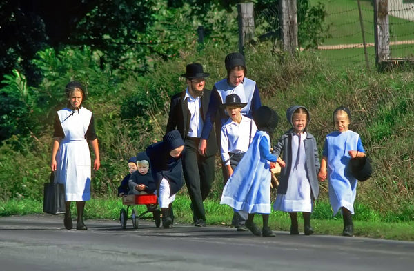 Amish women hairstyles