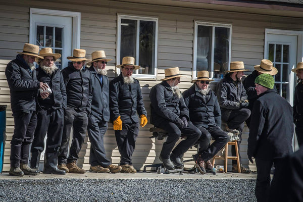 amish sideburns