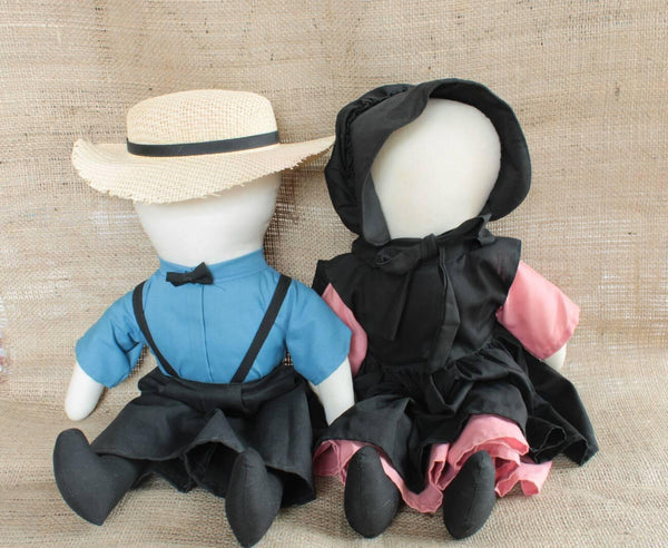 faceless amish dolls