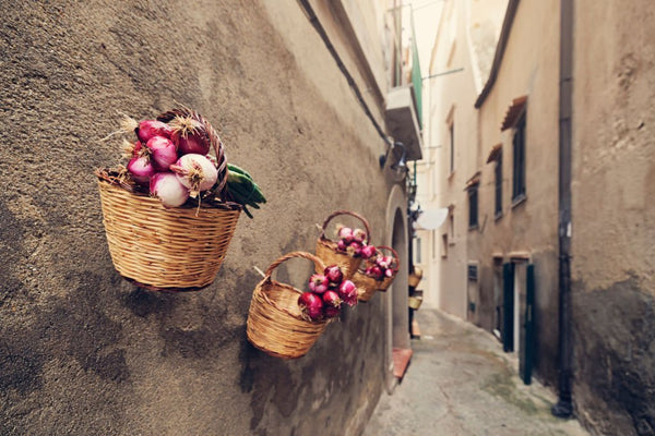 how to hang baskets on wall  storage 