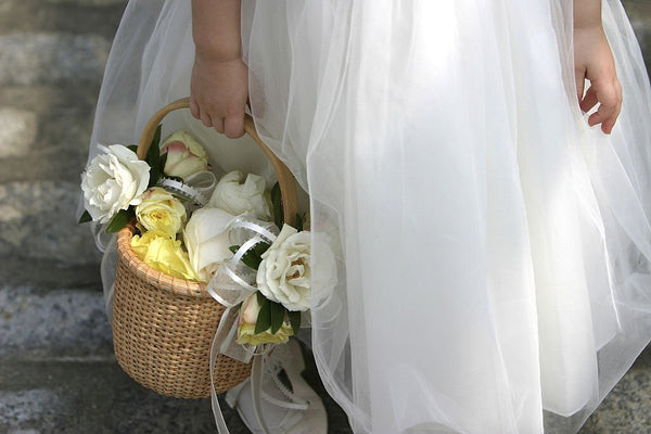 how to make flower girl baskets