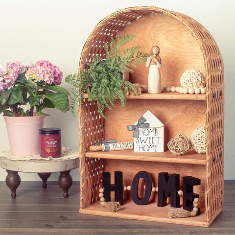 ideas of wall basket decor