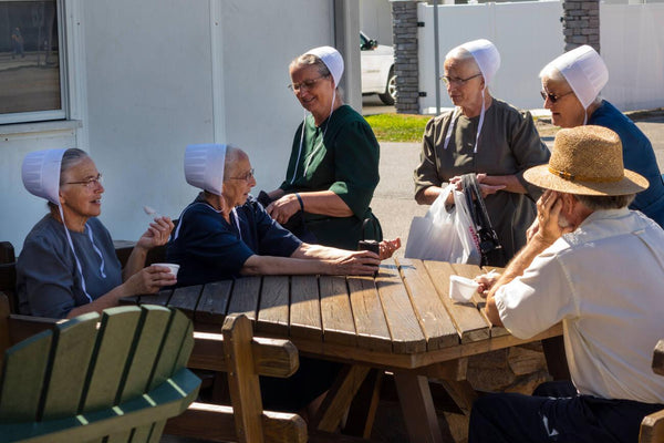 types of mennonites and amish