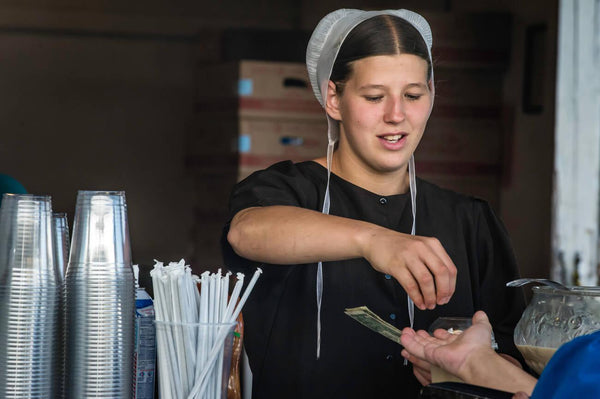 why do amish pull their teeth