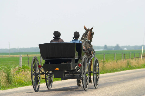 why do amish wear bonnets